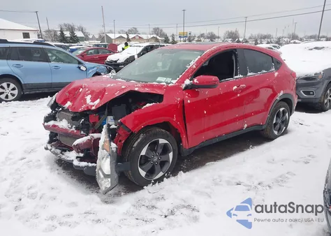 2018 Honda Hr-V Ex from USA, damaged, VIN 3CZRU6H57JG722586